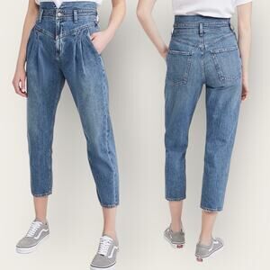Citizens of Humanity | Maeve Pleated High Rise Jeans in Meadowlark, 25